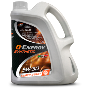 G-Energy Synthetic Super Start 5W-30 5L MZSM_04-06-2024_face