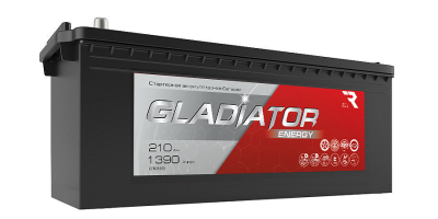 Аккумуляторная батарея GLADIATOR Energy 6CT-210L(3) 210Ач 1390А 516х223х223 2