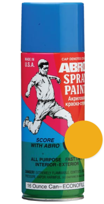 Краска-спрей стандартная 53 (жёлтая) ABRO